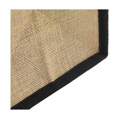 Vue Gerona Jute Shopper sac shopping de couleur noir| Krokrodeal