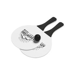 Vue BeachTennis Small Size jeu de plage de couleur noir| Krokrodeal