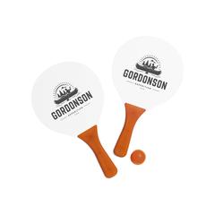 Vue BeachTennis Small Size jeu de plage de couleur orange| Krokrodeal