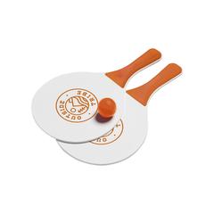 Vue BeachTennis Small Size jeu de plage de couleur orange| Krokrodeal