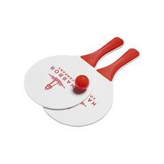 Vue BeachTennis Small Size jeu de plage de couleur rouge| Krokrodeal
