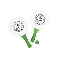Vue BeachTennis Small Size jeu de plage de couleur vert| Krokrodeal