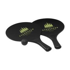 Vue BeachTennis jeu de plage de couleur noir| Krokrodeal