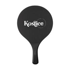 Vue BeachTennis jeu de plage de couleur noir| Krokrodeal