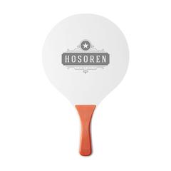 Vue BeachTennis jeu de plage de couleur rouge| Krokrodeal