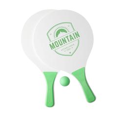 Vue BeachTennis jeu de plage de couleur vert| Krokrodeal