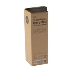 Vue Tappo Bottle RCS Stainless Steel bouteille de couleur noir| Krokrodeal