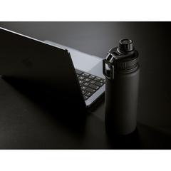 Vue Tappo Bottle RCS Stainless Steel bouteille de couleur noir| Krokrodeal