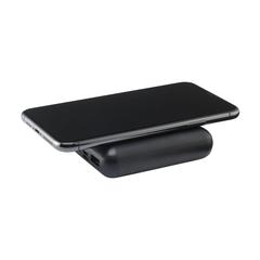 Vue PocketPower 10000 Wireless Powerbank chargeur sans fil de couleur noir| Krokrodeal
