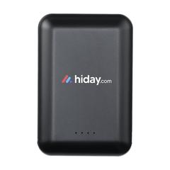 Vue PocketPower 10000 Wireless Powerbank chargeur sans fil de couleur noir| Krokrodeal