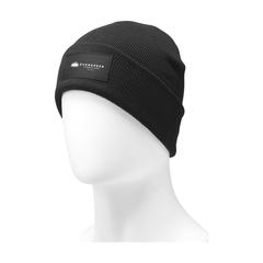 Vue Stavanger RPET Beanie bonnet de couleur noir| Krokrodeal