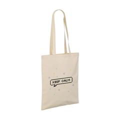 Vue ShoppyBag (180 g/m²) longues anses sac shopping de couleur blanc| Krokrodeal