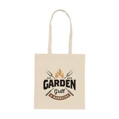 Vue ShoppyBag (180 g/m²) longues anses sac shopping de couleur blanc| Krokrodeal