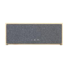 Vue Mambu 10W Bamboo Wireless Speaker haut-parleur sans fil de couleur marron| Krokrodeal