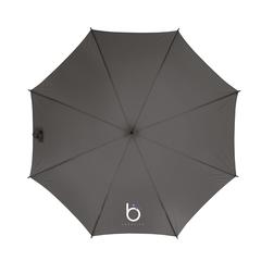 Vue RoyalClass parapluie 23 inch de couleur gris| Krokrodeal