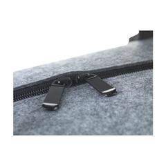 Vue Feltro RPET Weekend Bag sac de voyage de couleur gris| Krokrodeal