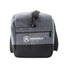 Vue Feltro RPET Weekend Bag sac de voyage de couleur gris| Krokrodeal