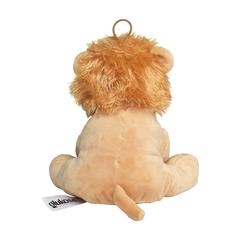 Vue Louis lion en peluche de couleur marron| Krokrodeal