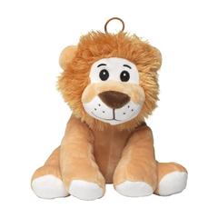 Vue Louis lion en peluche de couleur marron| Krokrodeal