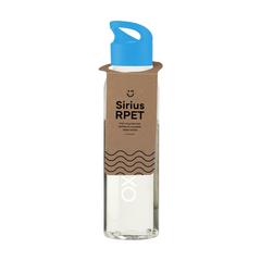 Vue Sirius GRS RPET 650 ml bouteille de couleur bleu| Krokrodeal