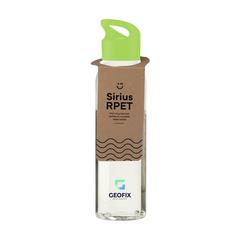 Vue Sirius GRS RPET 650 ml bouteille de couleur vert| Krokrodeal
