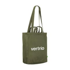 Vue Organic Cotton Canvas Tote Bag (280 g/m²) sac de couleur vert| Krokrodeal