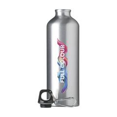 Vue AluMaxi 750 ml bouteille en aluminium de couleur gris| Krokrodeal