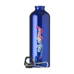 Vue AluMaxi 750 ml bouteille en aluminium de couleur bleu| Krokrodeal