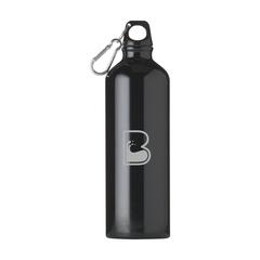 Vue AluMaxi 750 ml bouteille en aluminium de couleur noir| Krokrodeal
