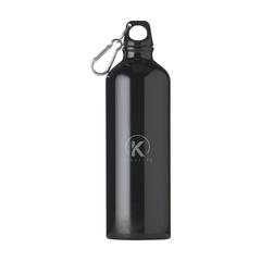 Vue AluMaxi GRS Recycled 750 ml bouteille de couleur noir| Krokrodeal