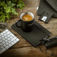 Vue IsoMug 300 ml mug de couleur noir| Krokrodeal