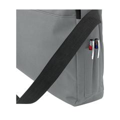 Vue Metro sac/porte-documents de couleur gris| Krokrodeal