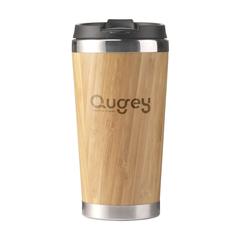 Tokyo 450 ml gobelet thermos en bambou publicitaire pas cher