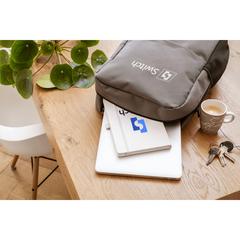 Vue Finley RPET Laptop Backpack sac à dos de couleur gris| Krokrodeal