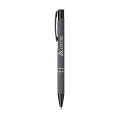 Ebony Rubberised stylo | Krokrodeal