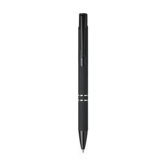 Vue Ebony Rubberised stylo de couleur noir| Krokrodeal
