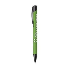 Vue Ebony Rubberised stylo de couleur vert| Krokrodeal