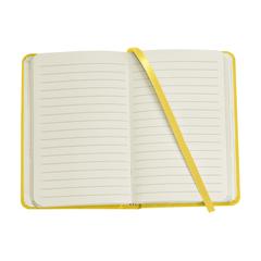 Vue Pocket Notebook A6 bloc-notes de couleur jaune| Krokrodeal