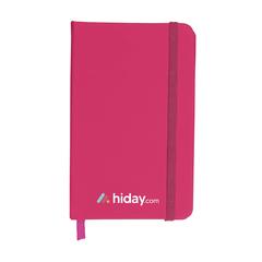 Vue Pocket Notebook A6 bloc-notes de couleur rose| Krokrodeal