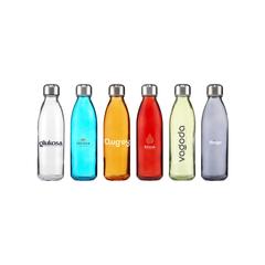 Vue Topflask Glass 650 ml bouteille de couleur noir| Krokrodeal