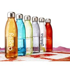 Vue Topflask Glass 650 ml bouteille de couleur noir| Krokrodeal