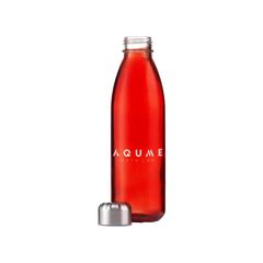 Vue Topflask Glass 650 ml bouteille de couleur rouge| Krokrodeal