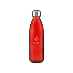 Vue Topflask Glass 650 ml bouteille de couleur rouge| Krokrodeal