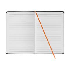 Vue BlackNote A5 notebook de couleur orange| Krokrodeal
