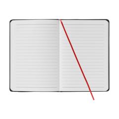 Vue BlackNote A5 notebook de couleur rouge| Krokrodeal
