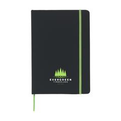 Vue BlackNote A5 notebook de couleur vert| Krokrodeal