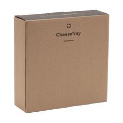 Vue CheeseTray plateau de fromages de couleur marron| Krokrodeal