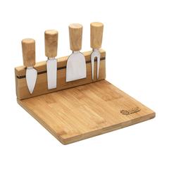 Vue CheeseTray plateau de fromages de couleur marron| Krokrodeal