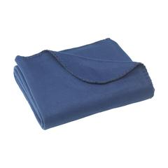 Vue SuperSoft RPET (180 g/m²) plaid en fleece de couleur bleu| Krokrodeal