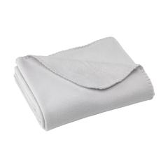 Vue SuperSoft RPET (180 g/m²) plaid en fleece de couleur gris| Krokrodeal